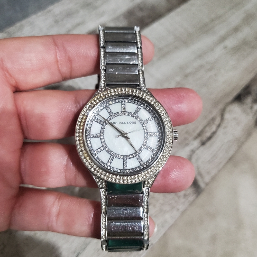 Womens Michael Kors Silver Watch